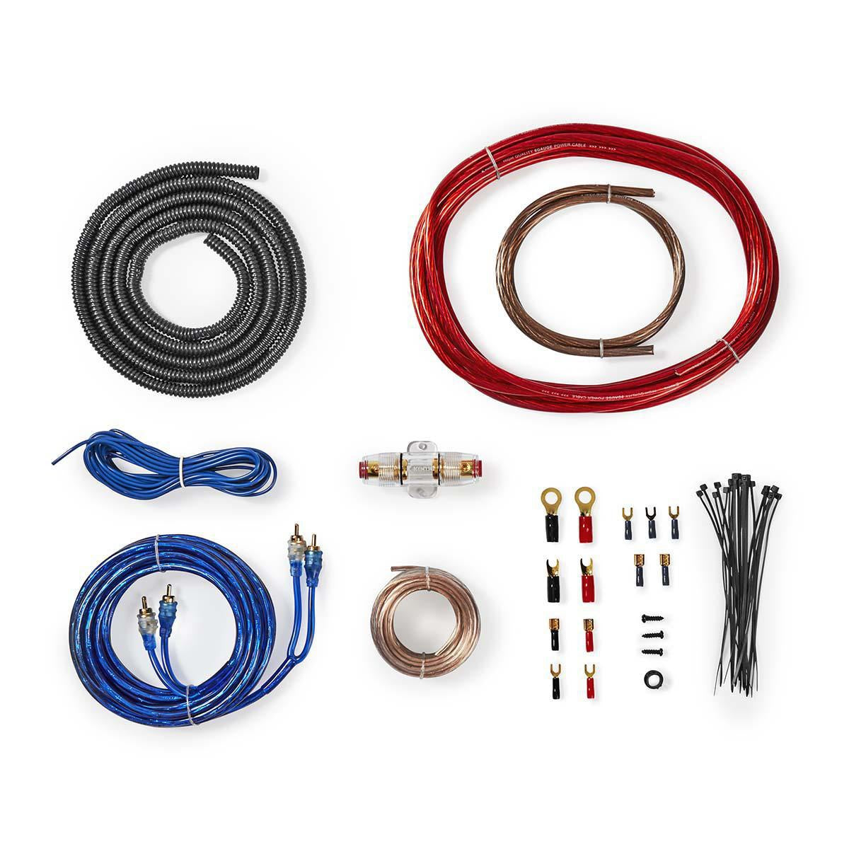 Car Audio Connector Kit | 800 W | Gold Plated | Blisters