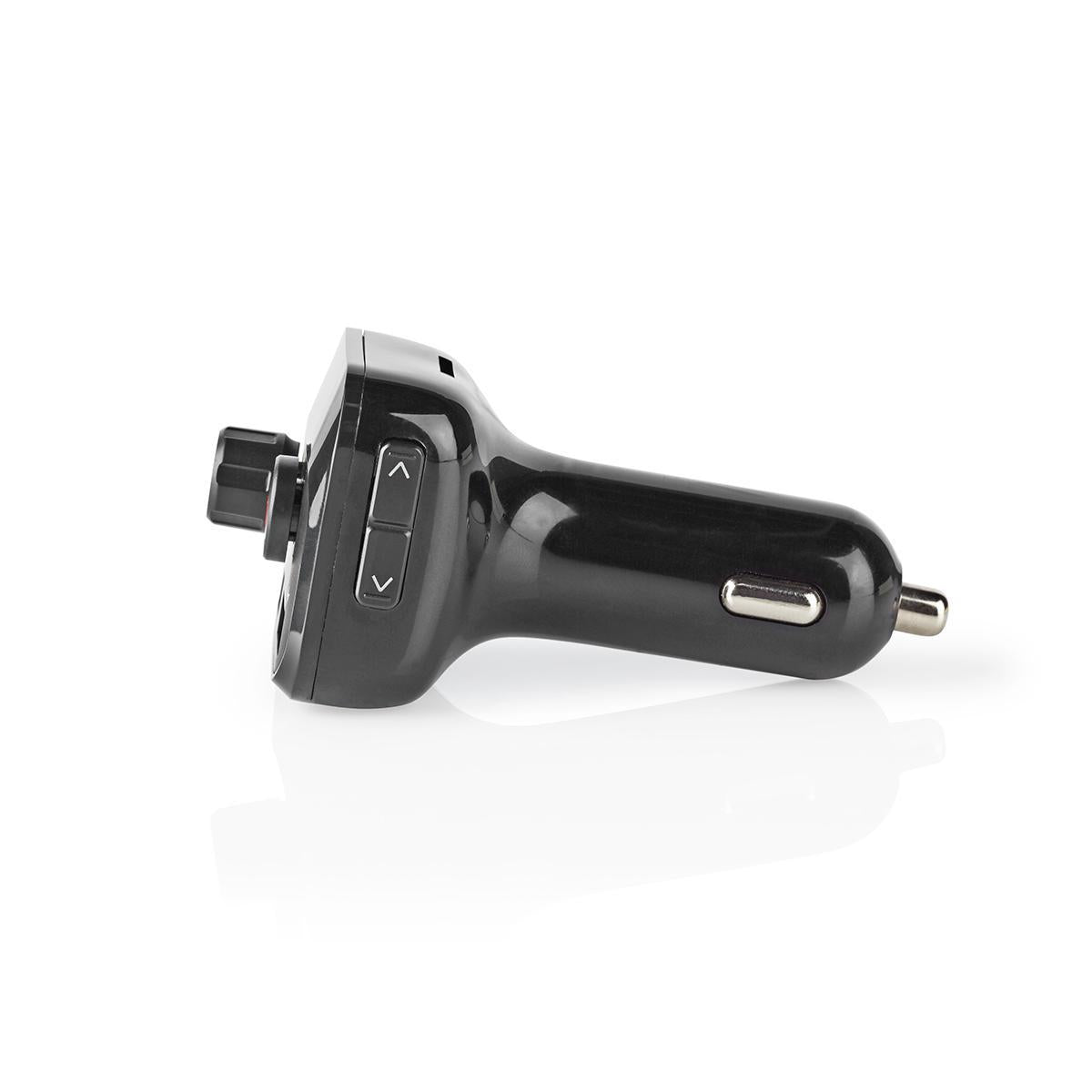 Car FM Transmitter | Fixed | Wireless calls | 1.0 " | LED Screen | Bluetooth® | 5.0 V DC / 1.0 A / 5.0 V DC / 2.4 A | Bass boost | Google Assistant / Siri | Black