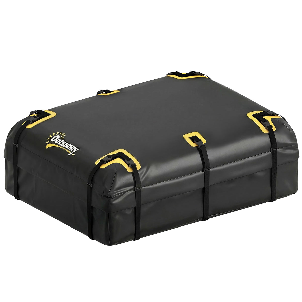Car Roof Cargo Box, 21 Cubic Feet, Waterproof with Straps
