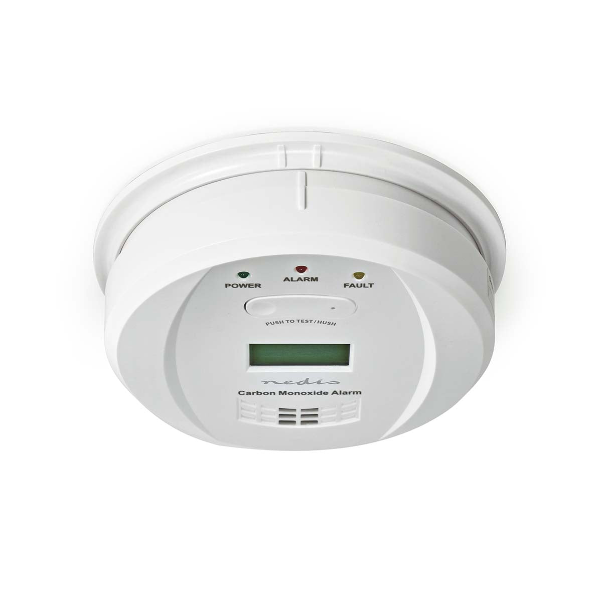Carbon Monoxide Alarm | Battery powered | Battery life up to: 5 years | With pause button | With test button | 85 dB| White