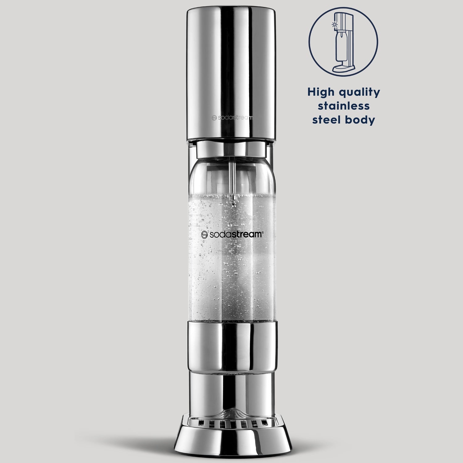 Carbonation machine enso™ Stainless Quick Connect