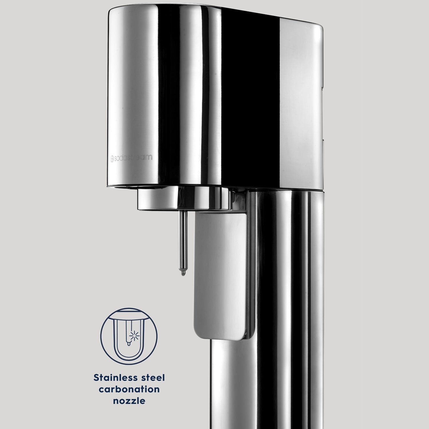 Carbonation machine enso™ Stainless Quick Connect