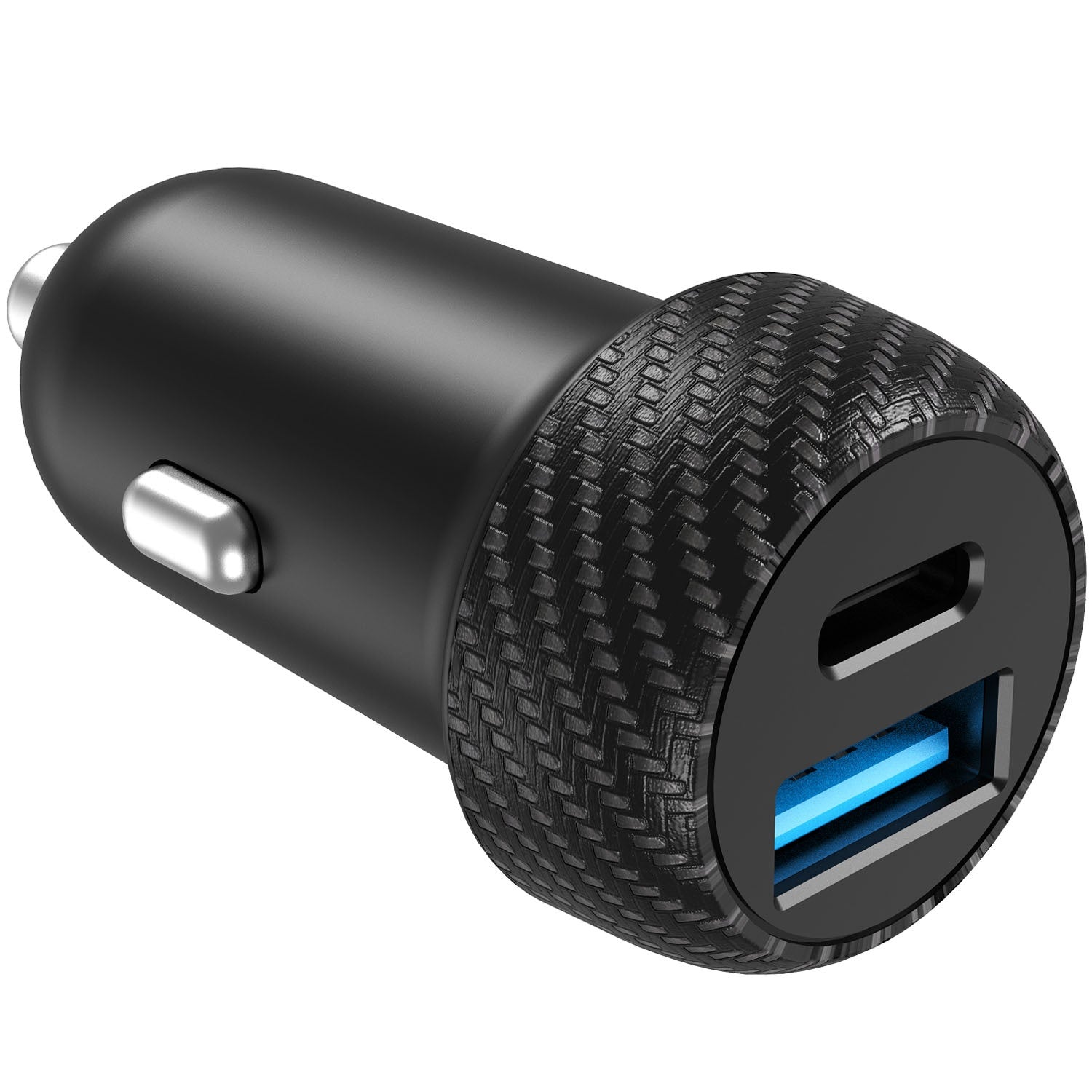 Car charger 1xUSB-C PD 1xUSB-A 35W