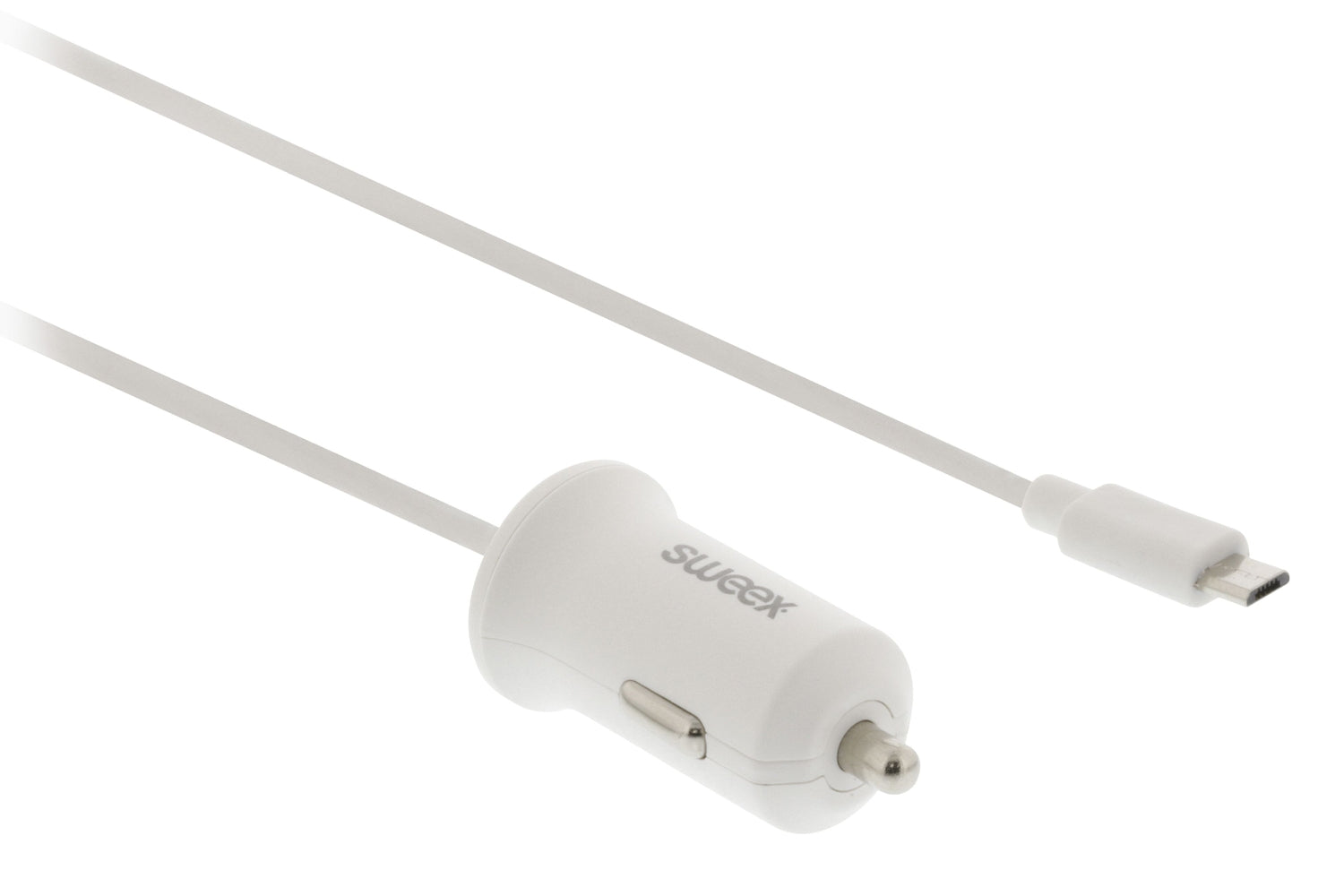 Car charger 2.4 A Micro USB White