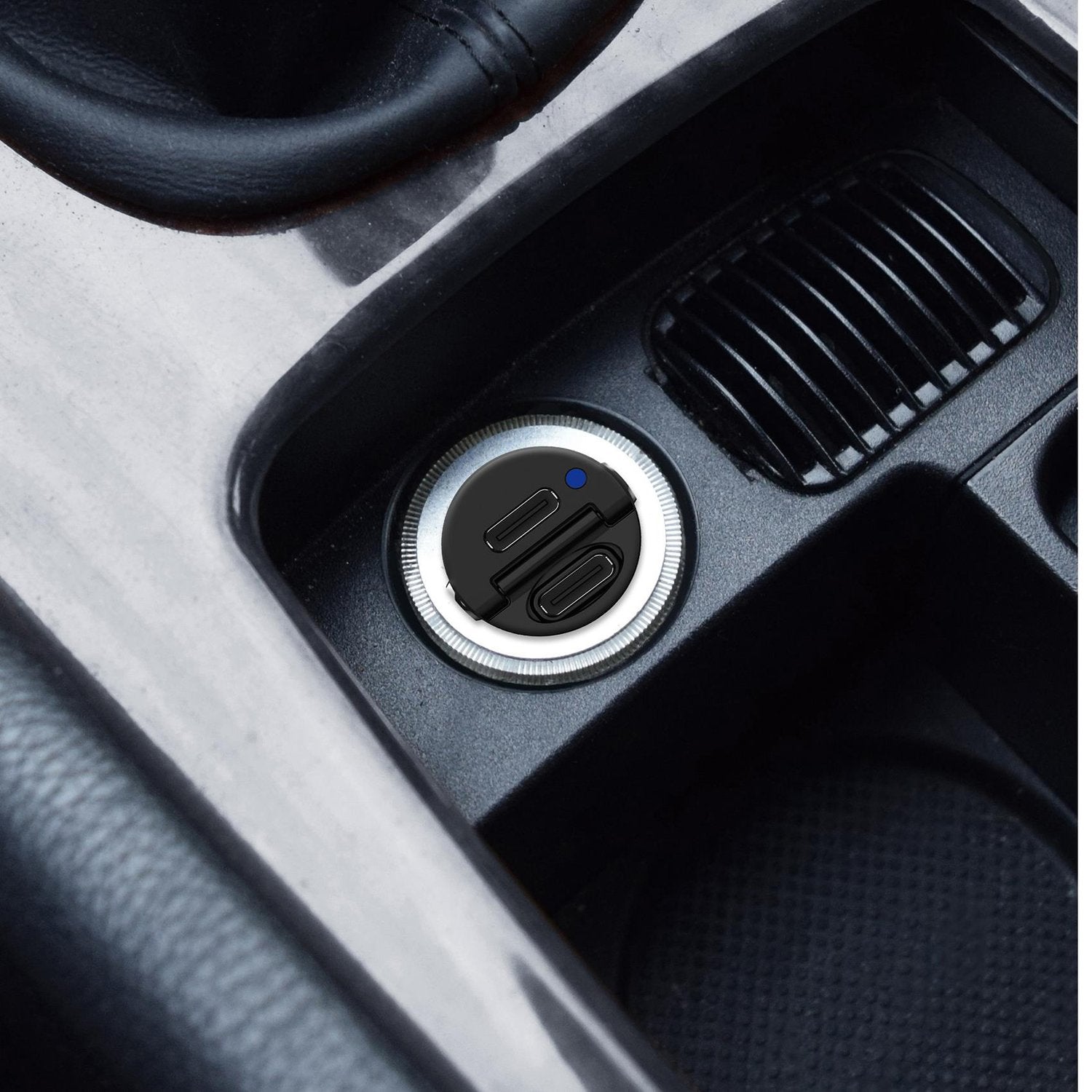 Car charger Mini 2xUSB-C PD 30W