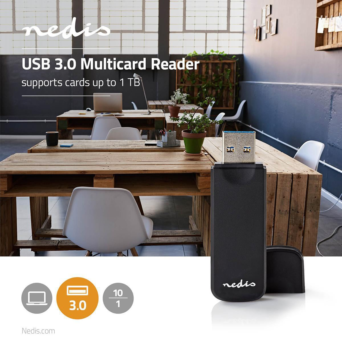 Card reader | microSD (TF) / microSDHC (TF) / microSDXC (TF) / MMC / SD / SDHC / SDXC | USB 3.2 Gen1