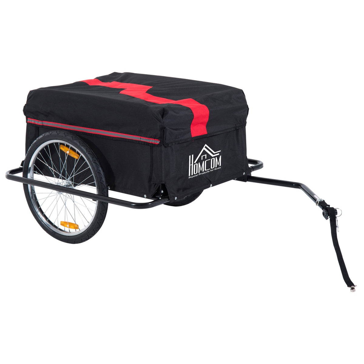 Cargo Trailer For Bicycles, Transport Trailer Cargotrailer, Black, New
