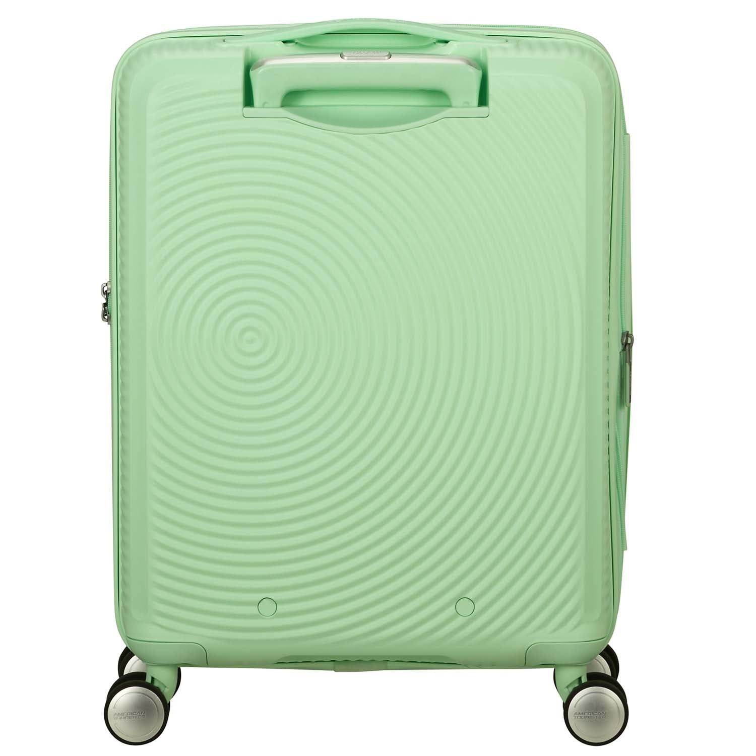 Carry-On Suitcase 55cm, Pastel Green, Hard Shell