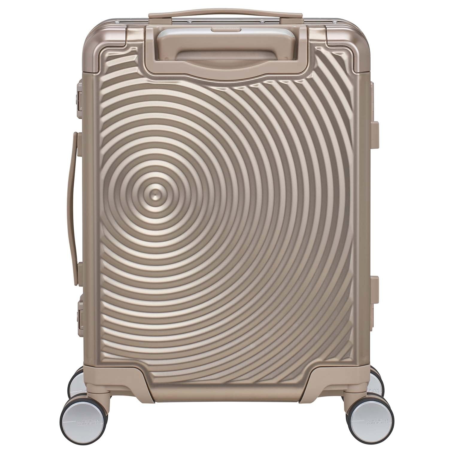 Carry-On Suitcase, Aluminum 55cm, Bronze
