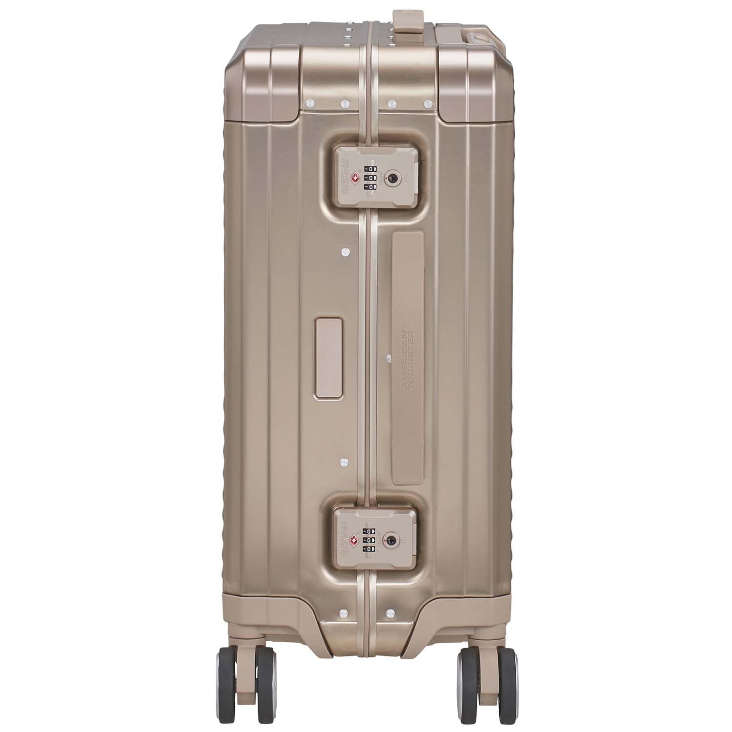 Carry-On Suitcase, Aluminum 55cm, Bronze