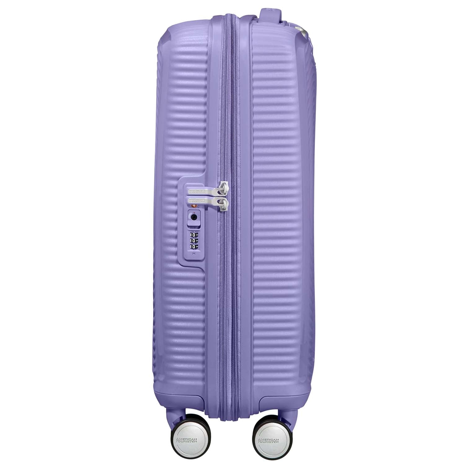 Carry-On Suitcase, Expandable, 55cm, Lavender