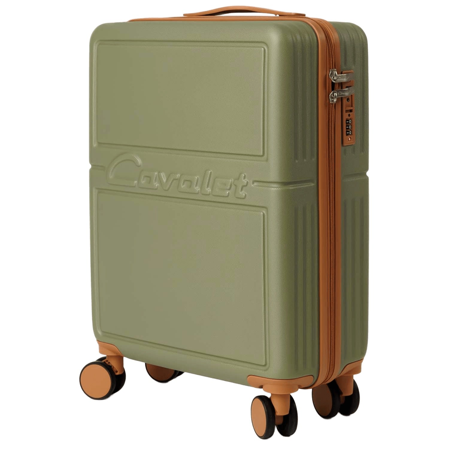 Carry-On Suitcase, Pistachio Green, Compact Size