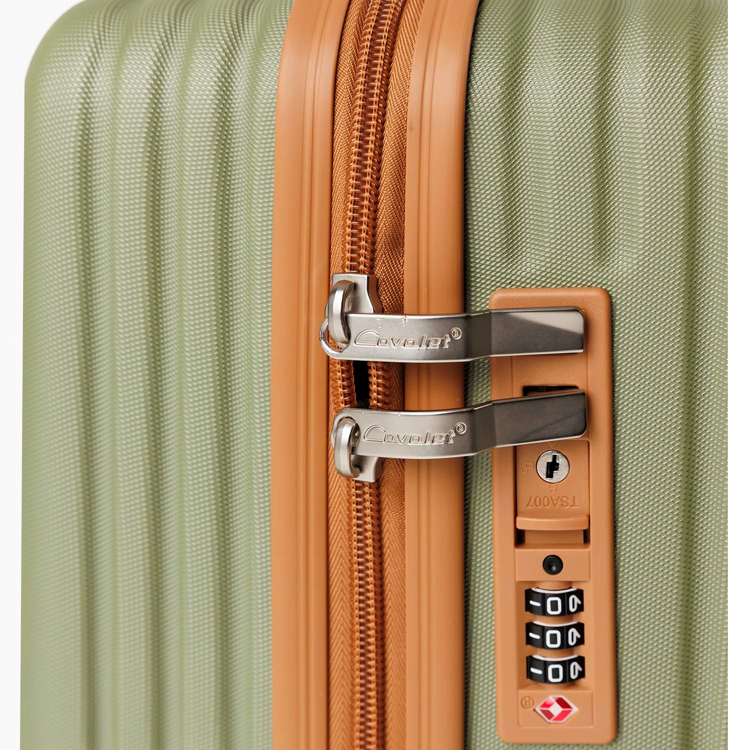 Carry-On Suitcase, Pistachio Green, Compact Size