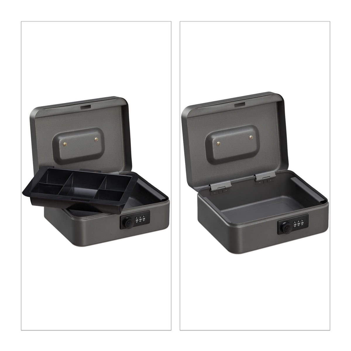 Cash drawer with combination lock