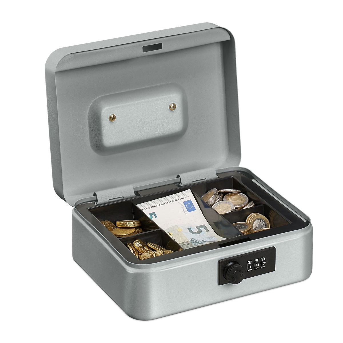 Cash drawer with combination lock