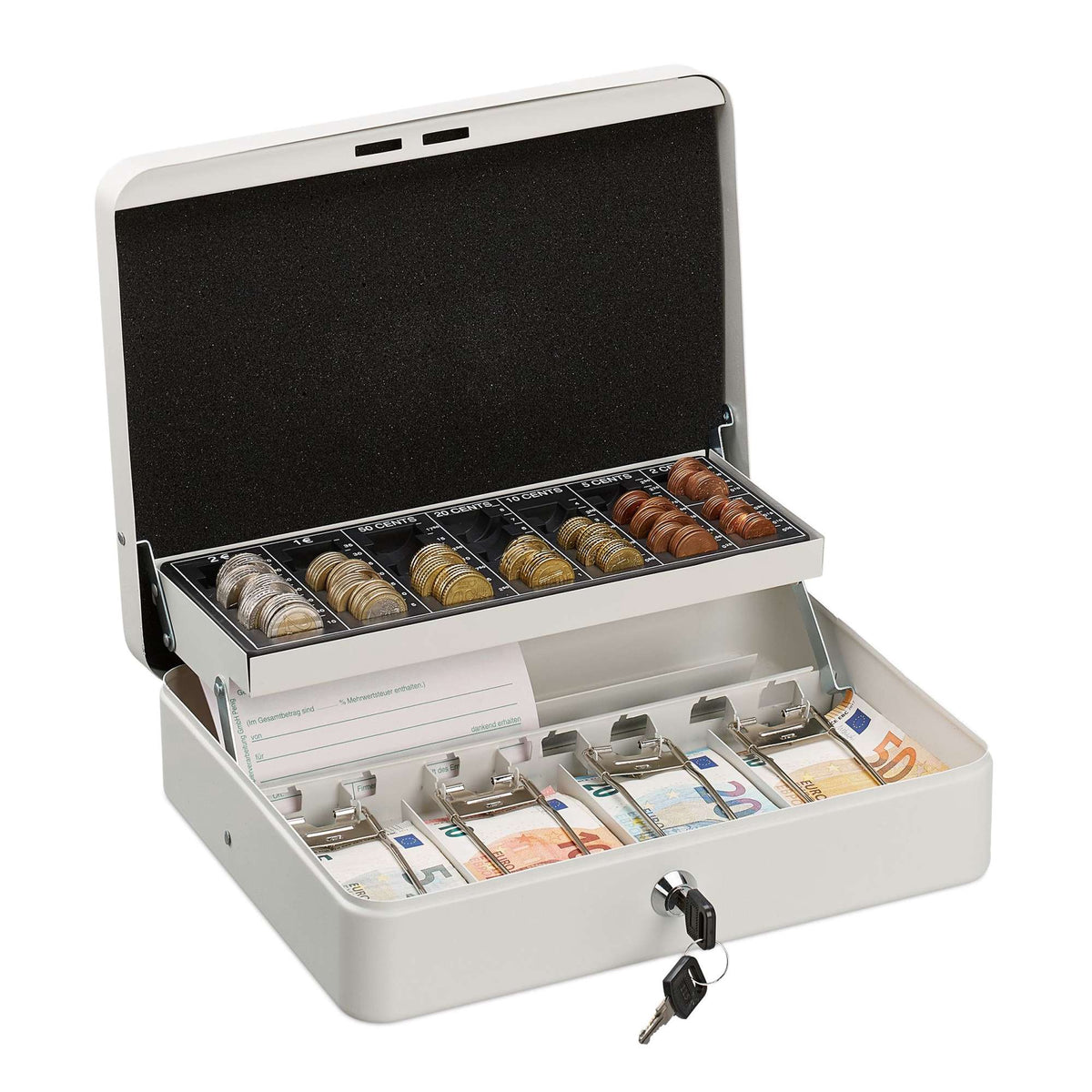 Cash drawer with lock
