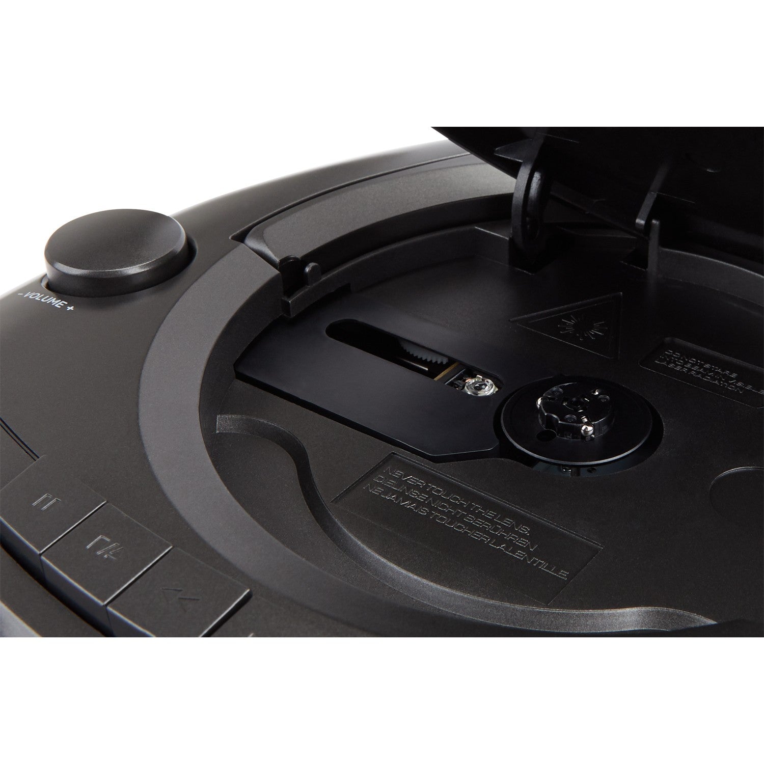 Cassette radio CD/FM radio/Cassette tape/USB/BT Black