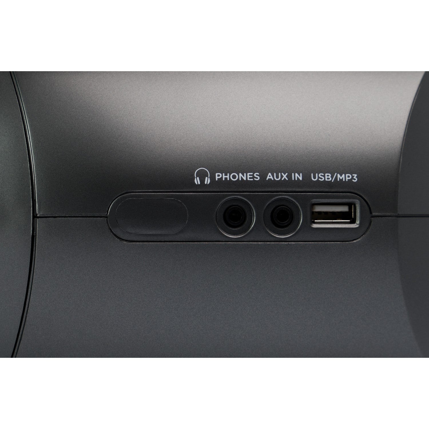 Cassette radio CD/FM radio/Cassette tape/USB/BT Dark grey