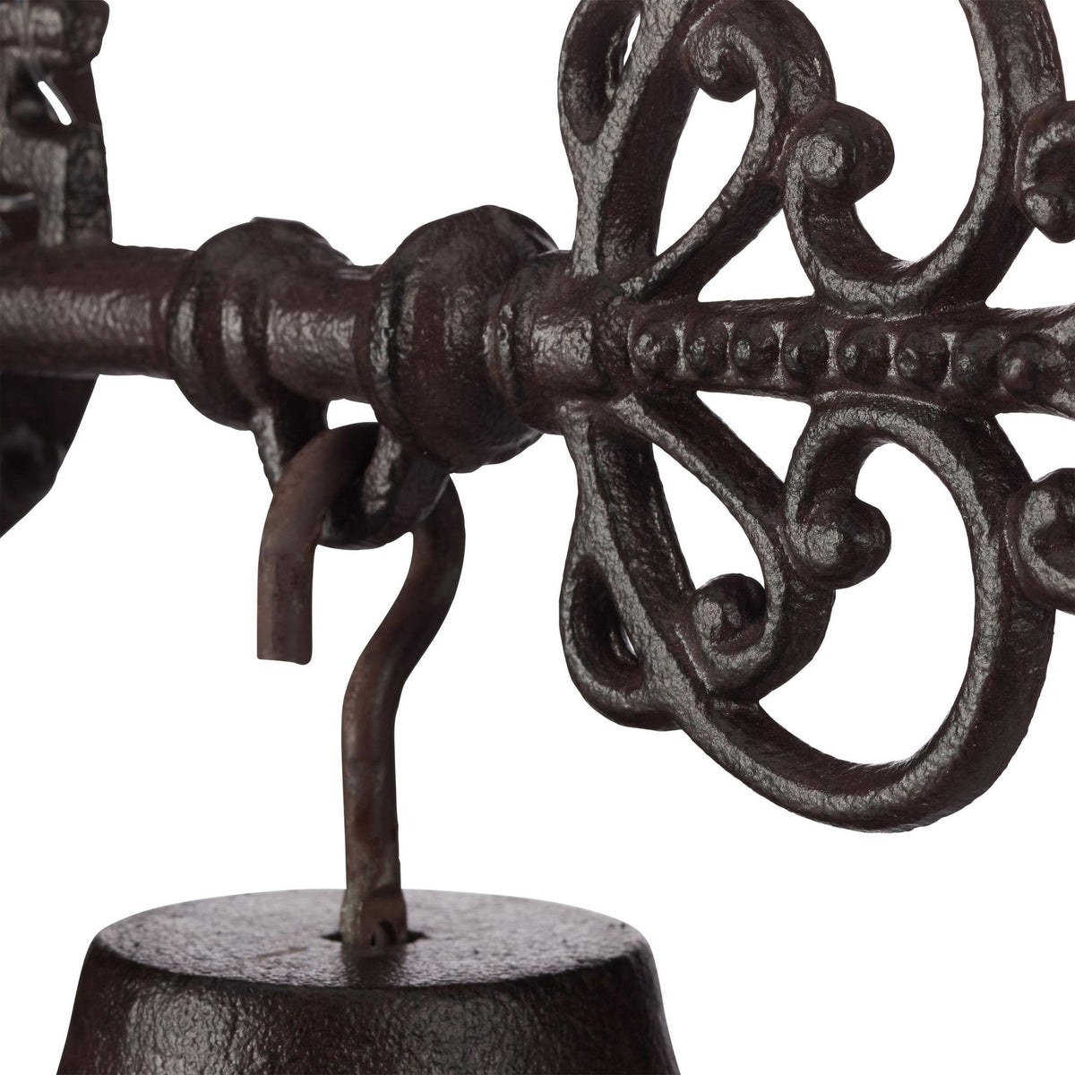 Cast Iron Door Bell Key & Lock
