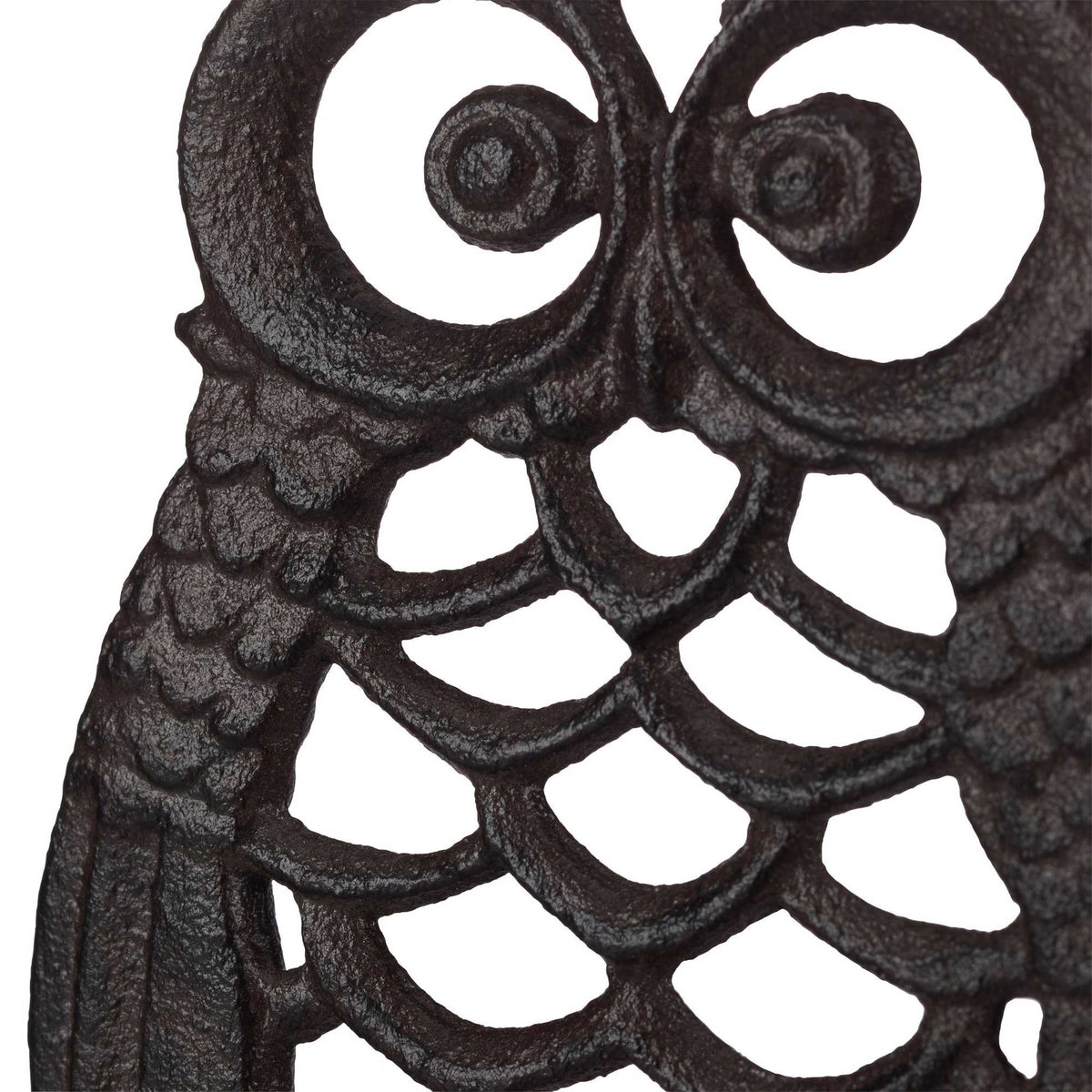 Cast Iron Door Bell Owl