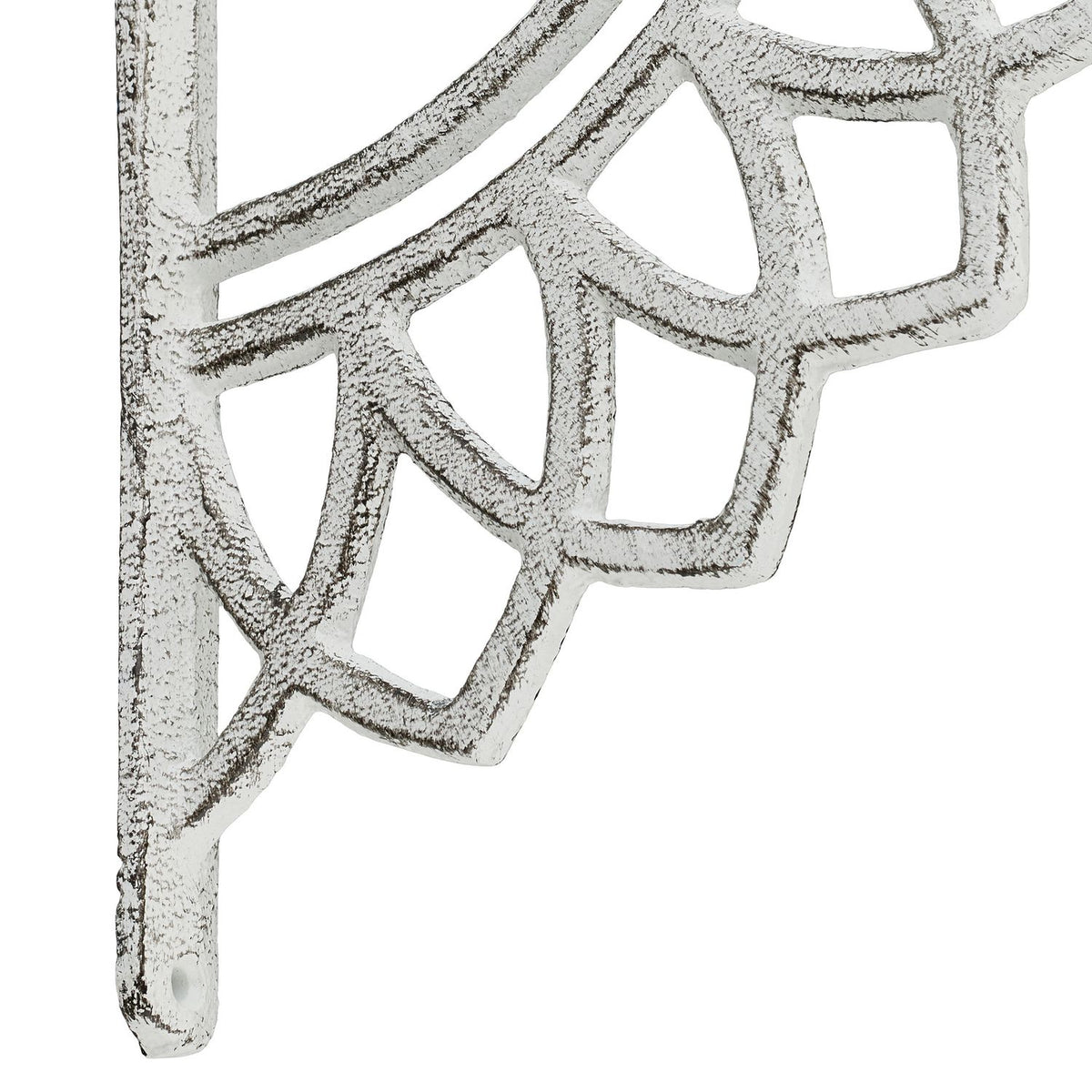 Cast Iron Mandala Shelf Brackets, Set of 2