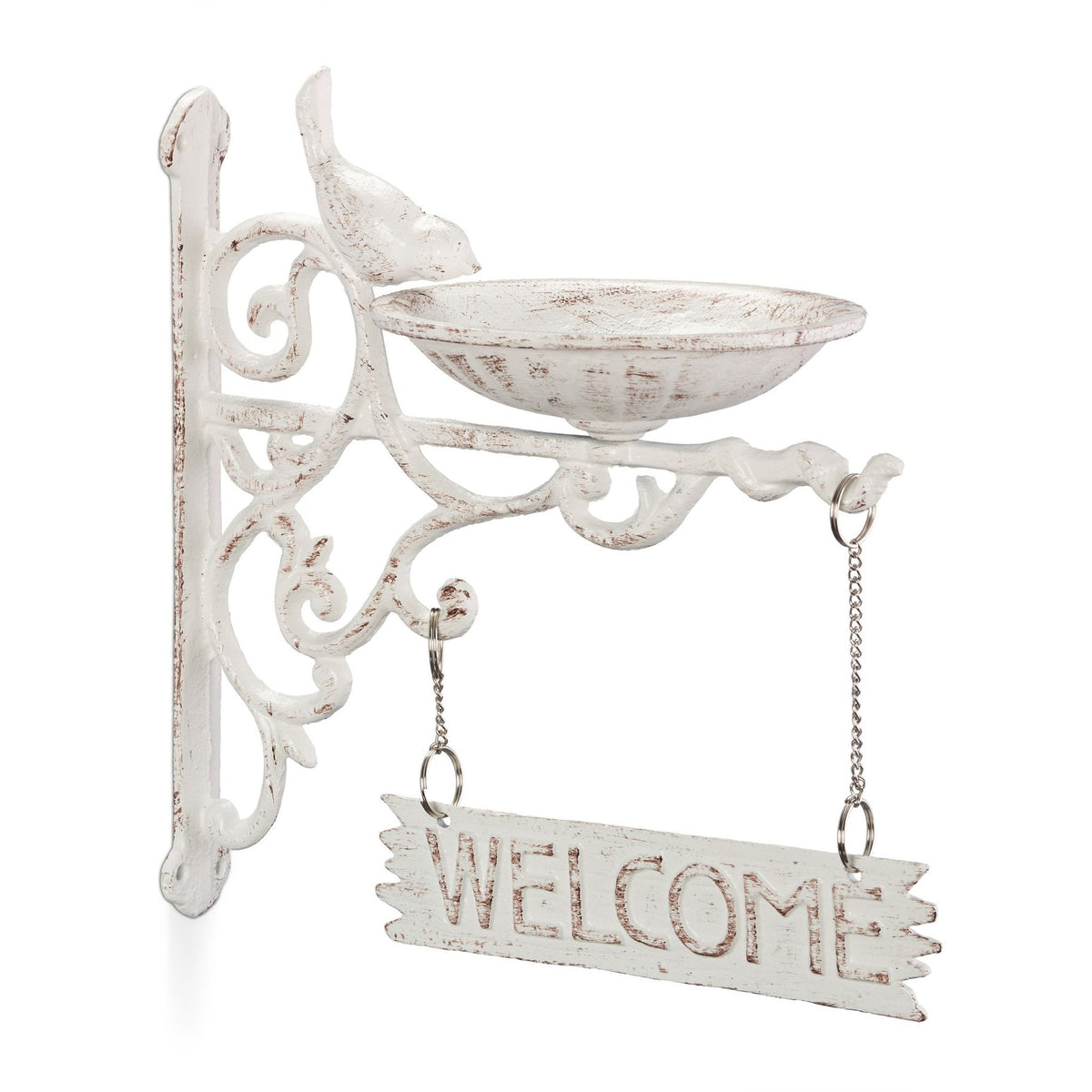 Cast iron bird bath