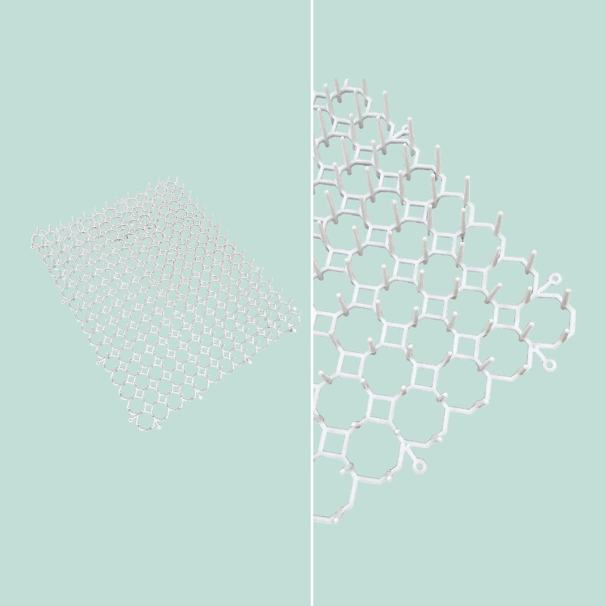 Cat Deterrent Spike Mats for Garden and Car Protection