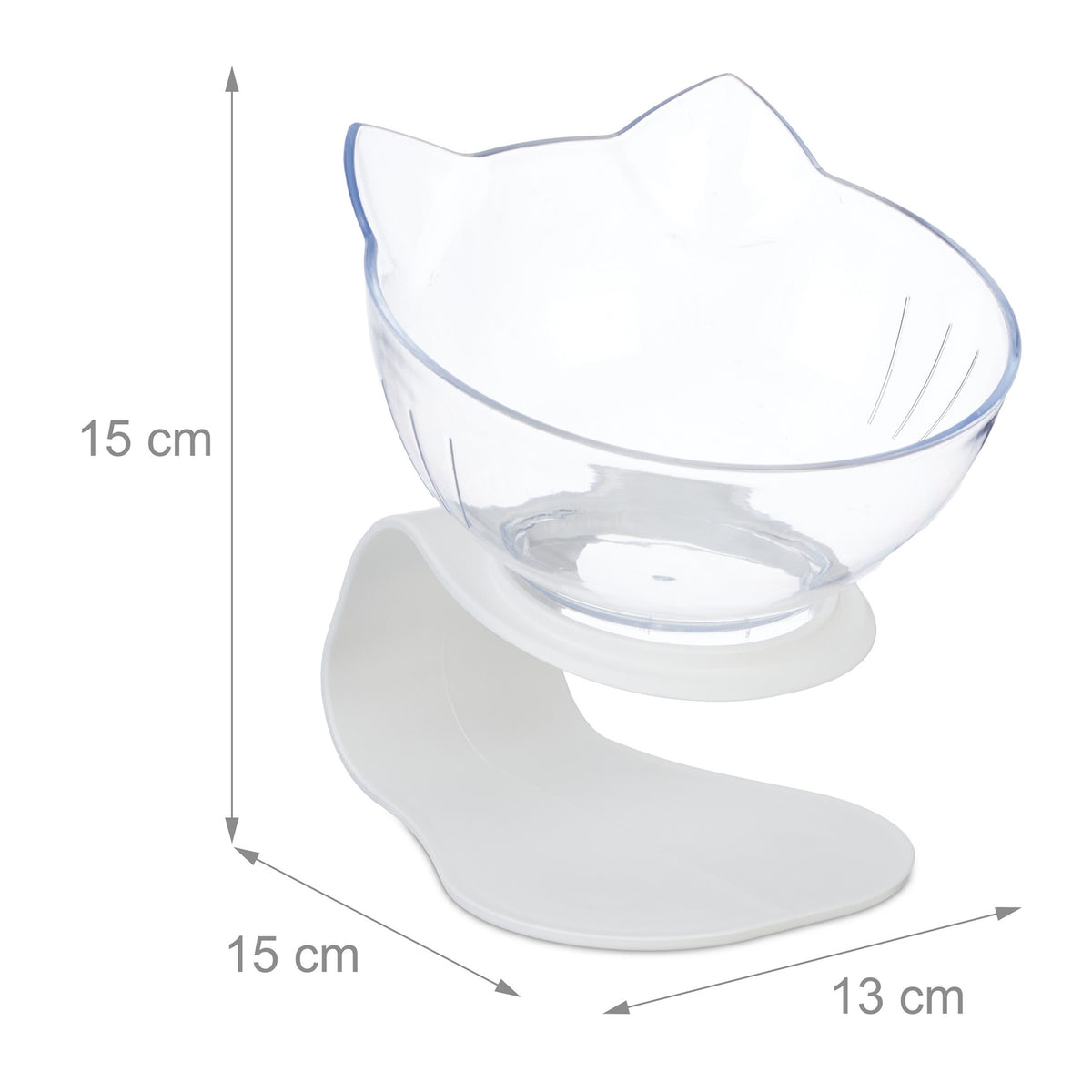 Cat Feeding Bowl Set, Ergonomic Design, Non-Slip
