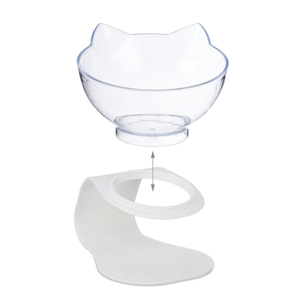 Cat Feeding Bowl Set, Ergonomic Design, Non-Slip