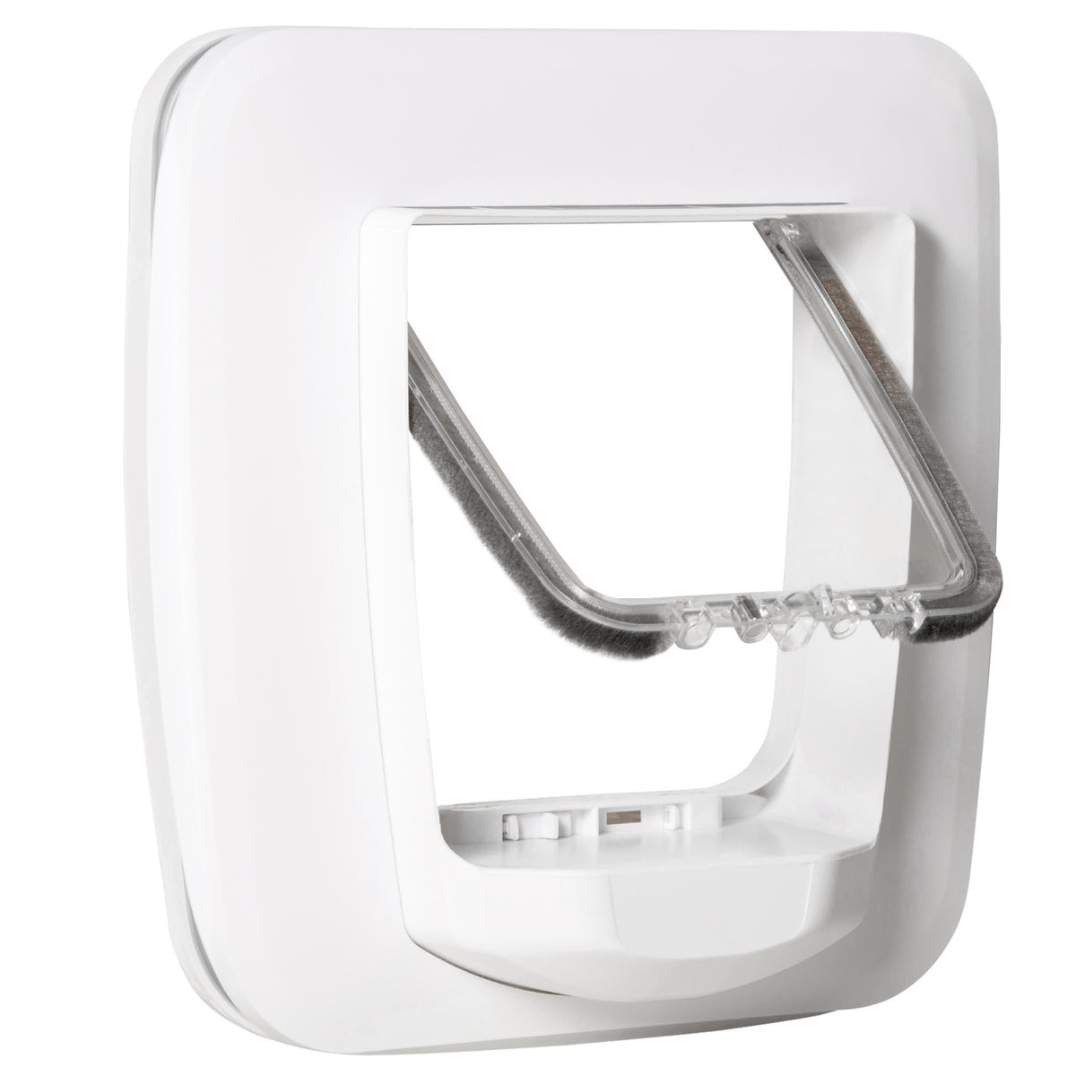 Cat Flap Dog Flap With 4 Locking Options And Magnet, For Interior And Exterior Doors, 30X29X10Cm