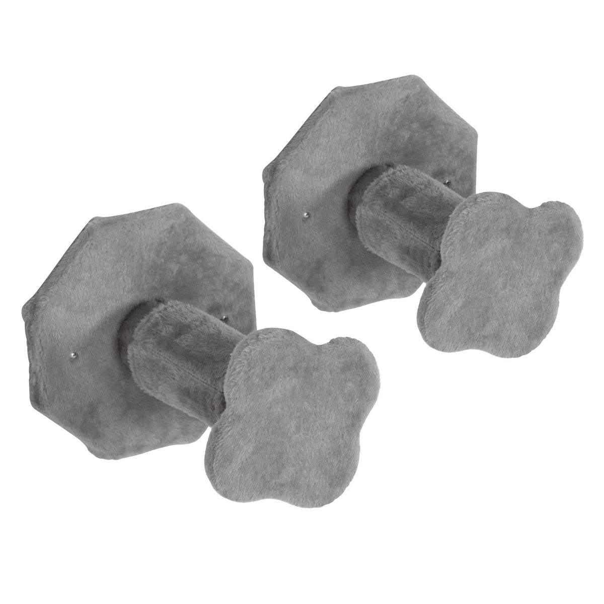 Cat climbing wall, cat lounger with steps, cat cave, diving tower, toy ball, cat platform for cats up to 5 kg, light gray
