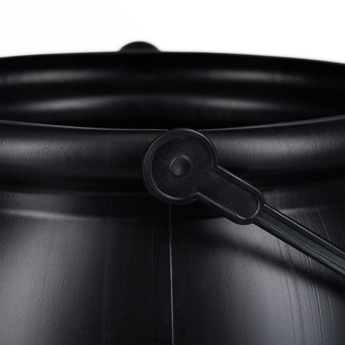 Cauldron Set of 2 – Black Halloween Decoration Pots