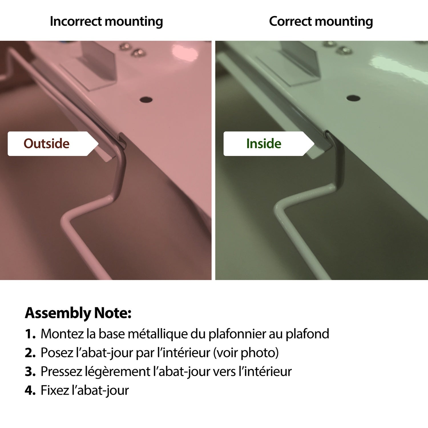 Ceiling lamp Textile Ø60cm White