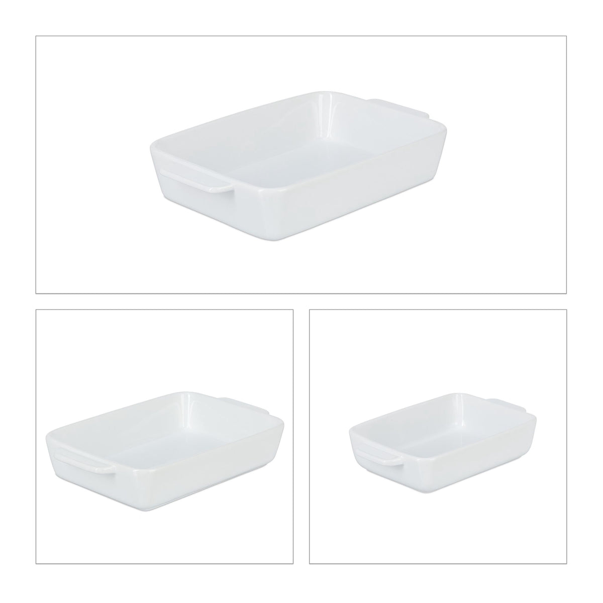 Ceramic oven dish set of 3