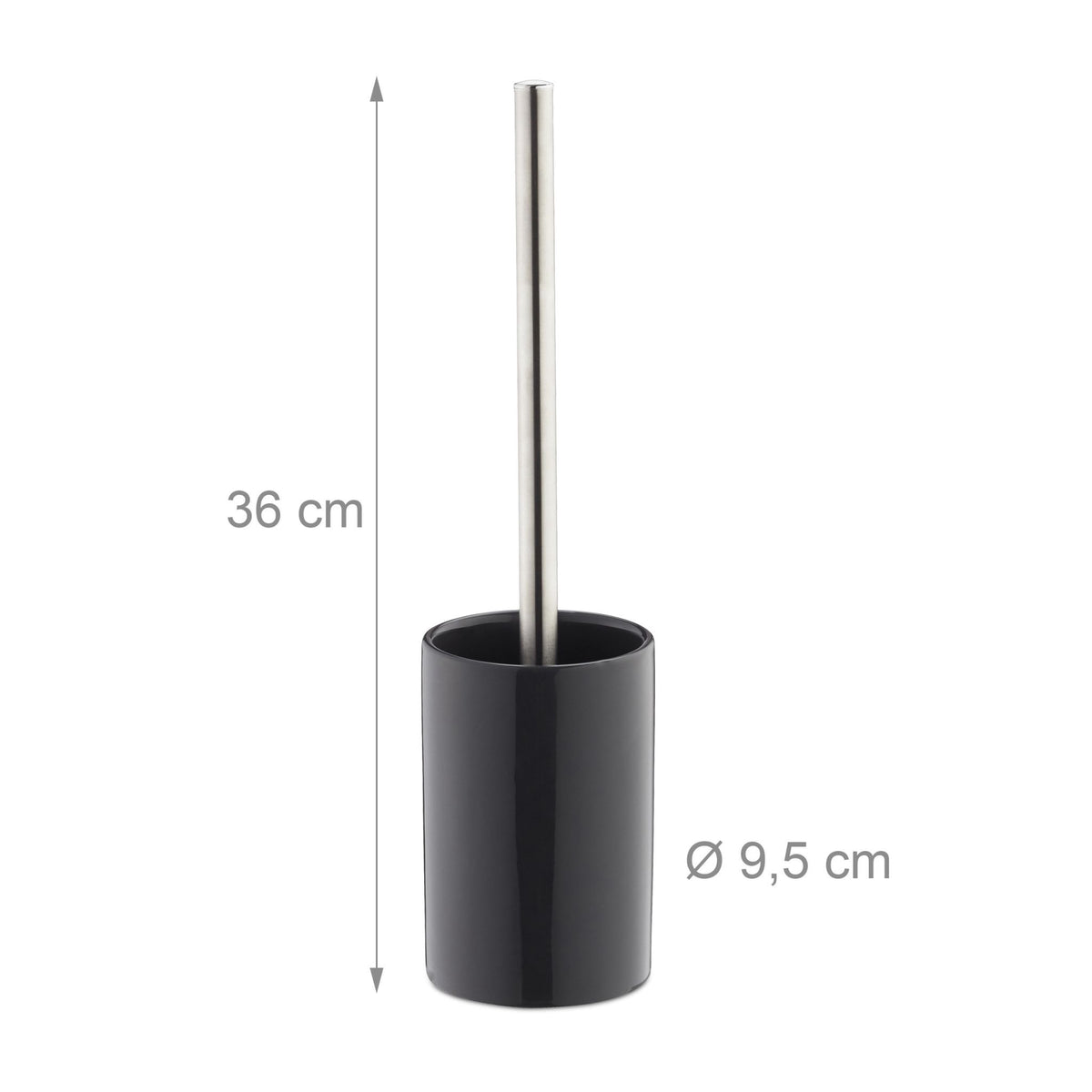 Ceramic toilet brush