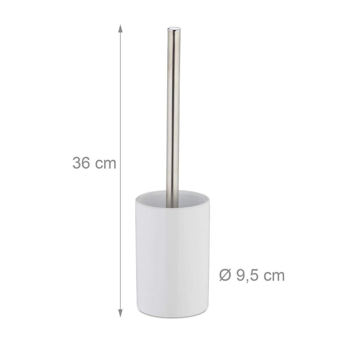 Ceramic toilet brush
