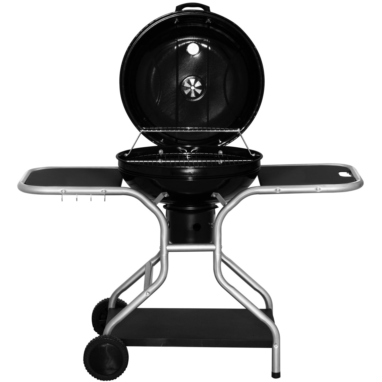 Charcoal grill Austin with side table