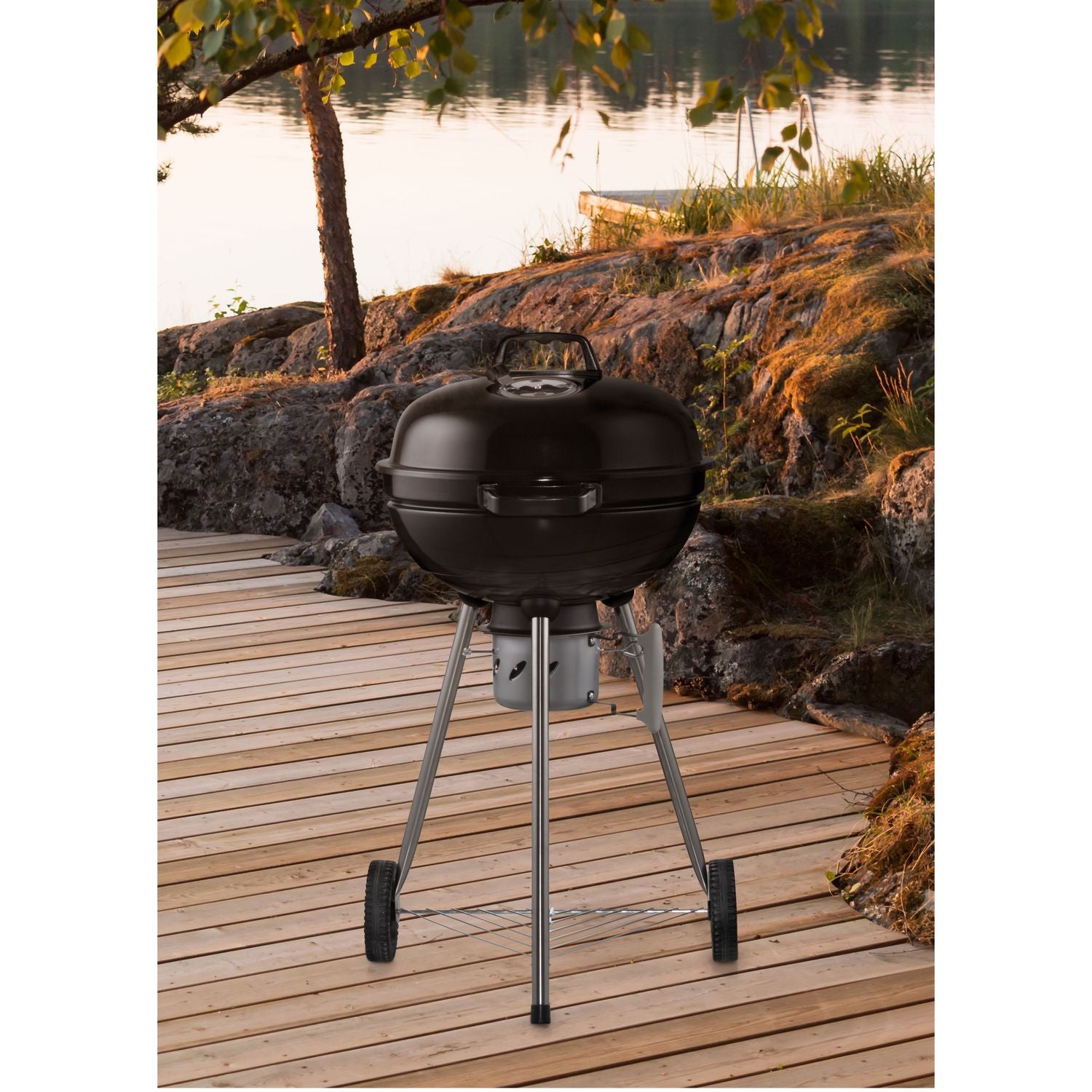 Charcoal grill Basic 47cm on stand