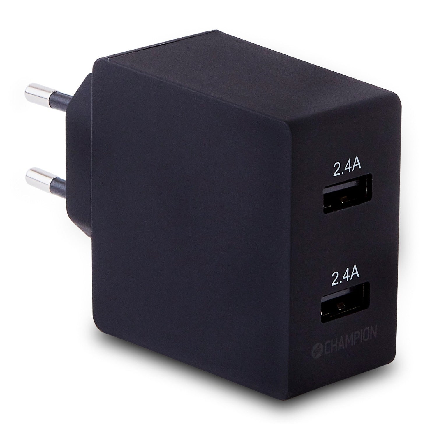 Charger 24W 2-Port Black