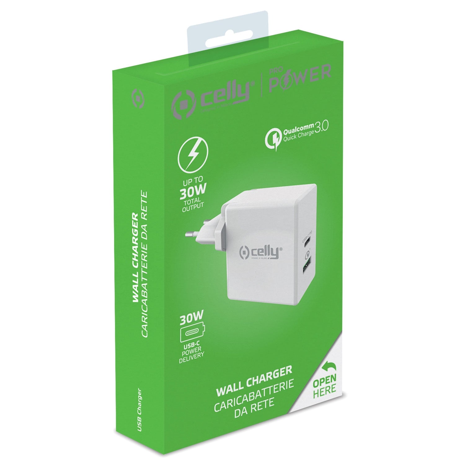 Charger USB-C PD 30W / QC3.0