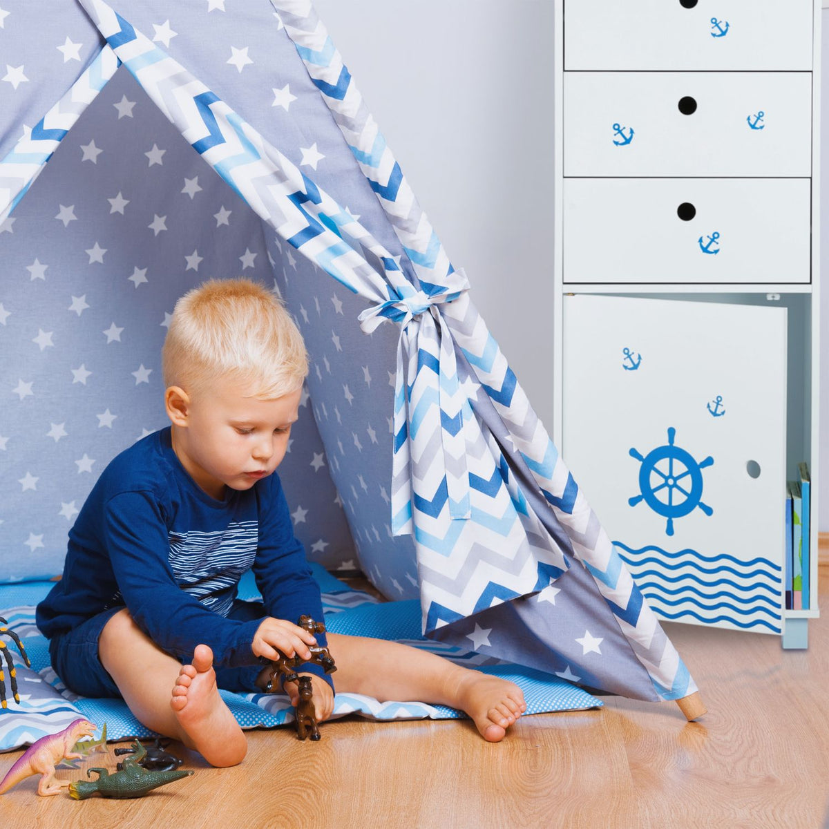 Chest of drawers children 3 drawers