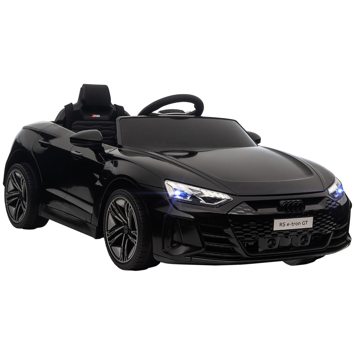 Children'S Electric Car, Children'S Car With Remote Control, Children'S Vehicle With Seat Belt, Horn & Music & Headlights, Up To 5 Km/H, For 3-5 Years