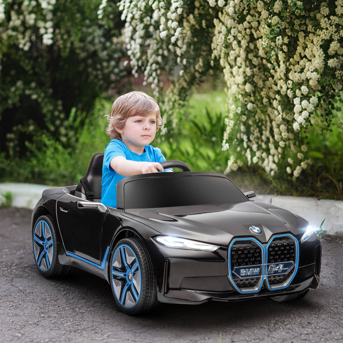 Children'S Electric Vehicle Remote Control Headlight Mp3 Player 3-5 Km/H