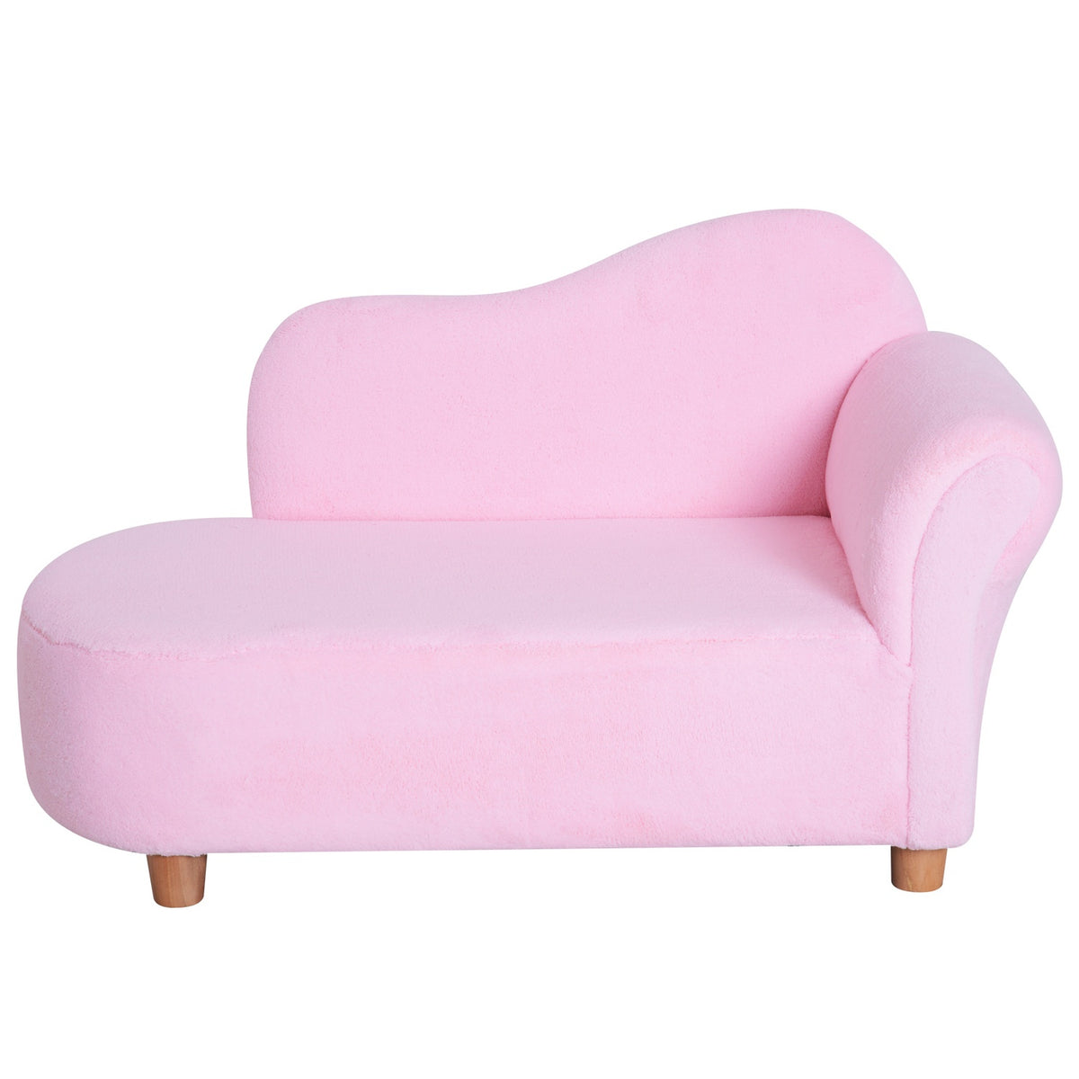 Children'S Sofa Mini Chaise Longue For Children, Comfortable And Stylish, Pink