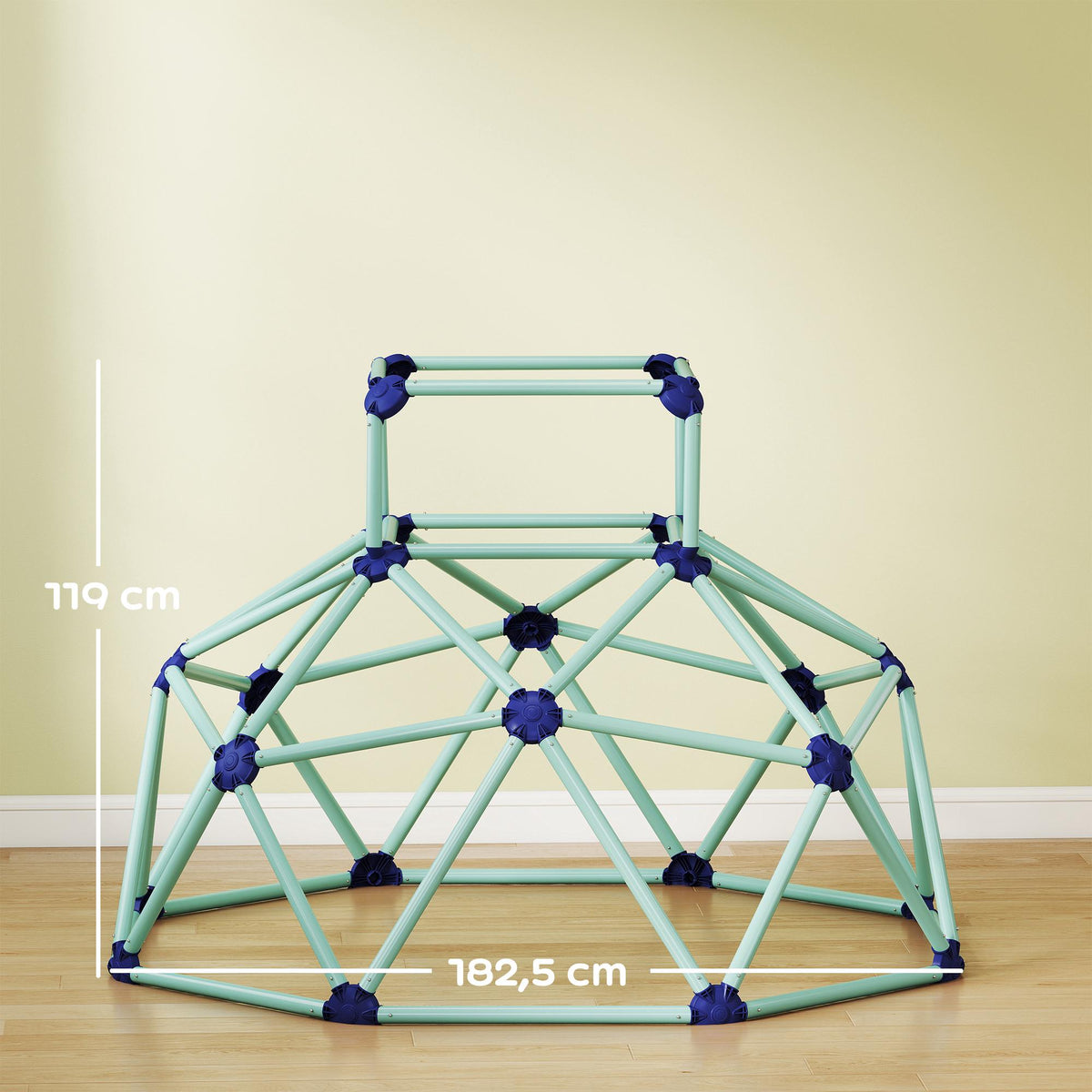 Children's Climbing Dome, UV-Resistant, 182.5cm, Blue