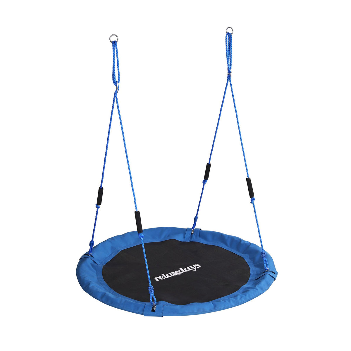 Children's Round Nest Swing with Foam Handles