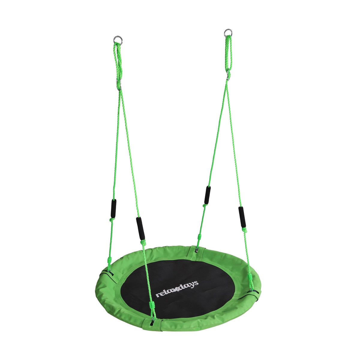 Children's Round Nest Swing with Foam Handles
