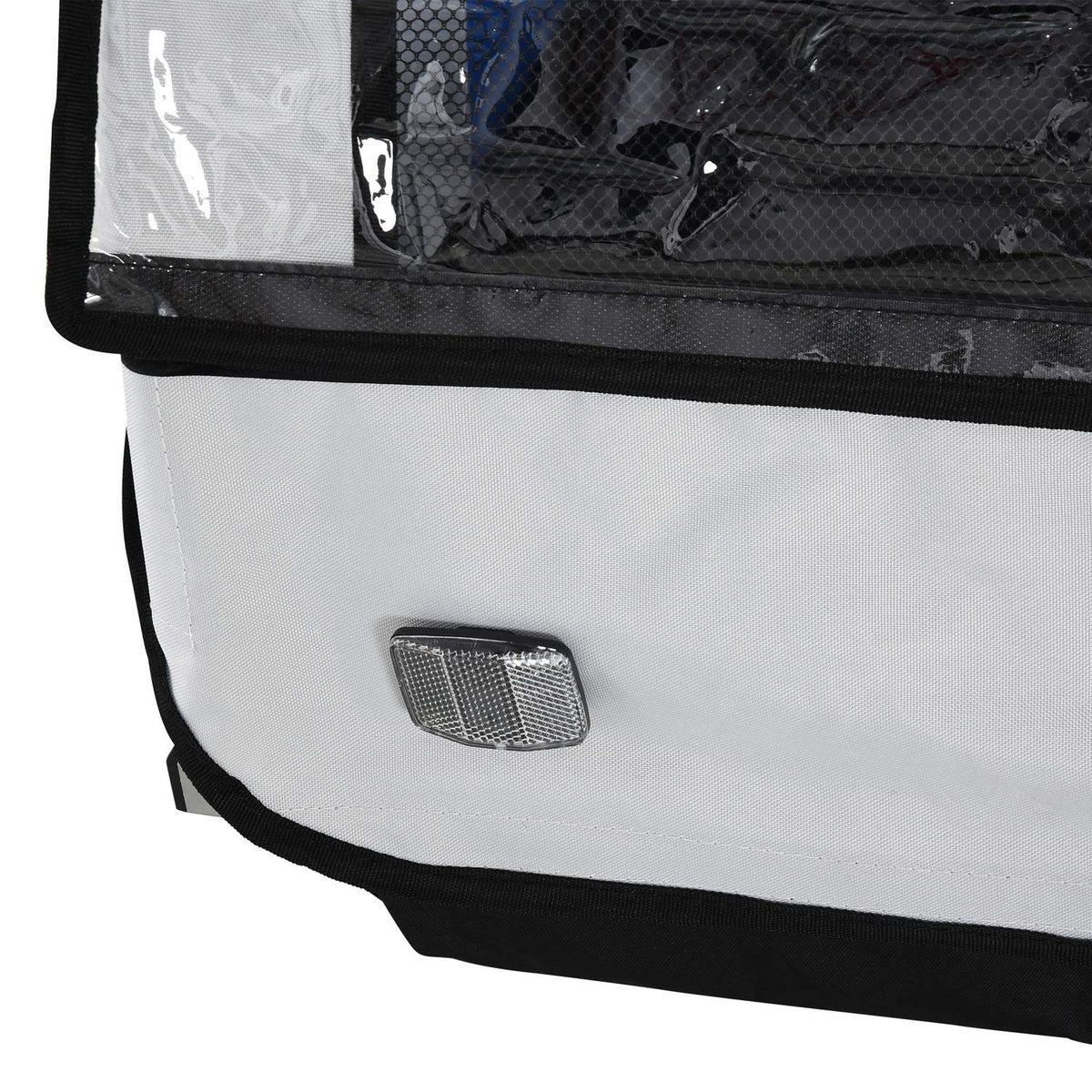 Children's bicycle trailer, for 2 children, steel frame, seat carrier with safety belt, for children from 18 months, Oxford fabric