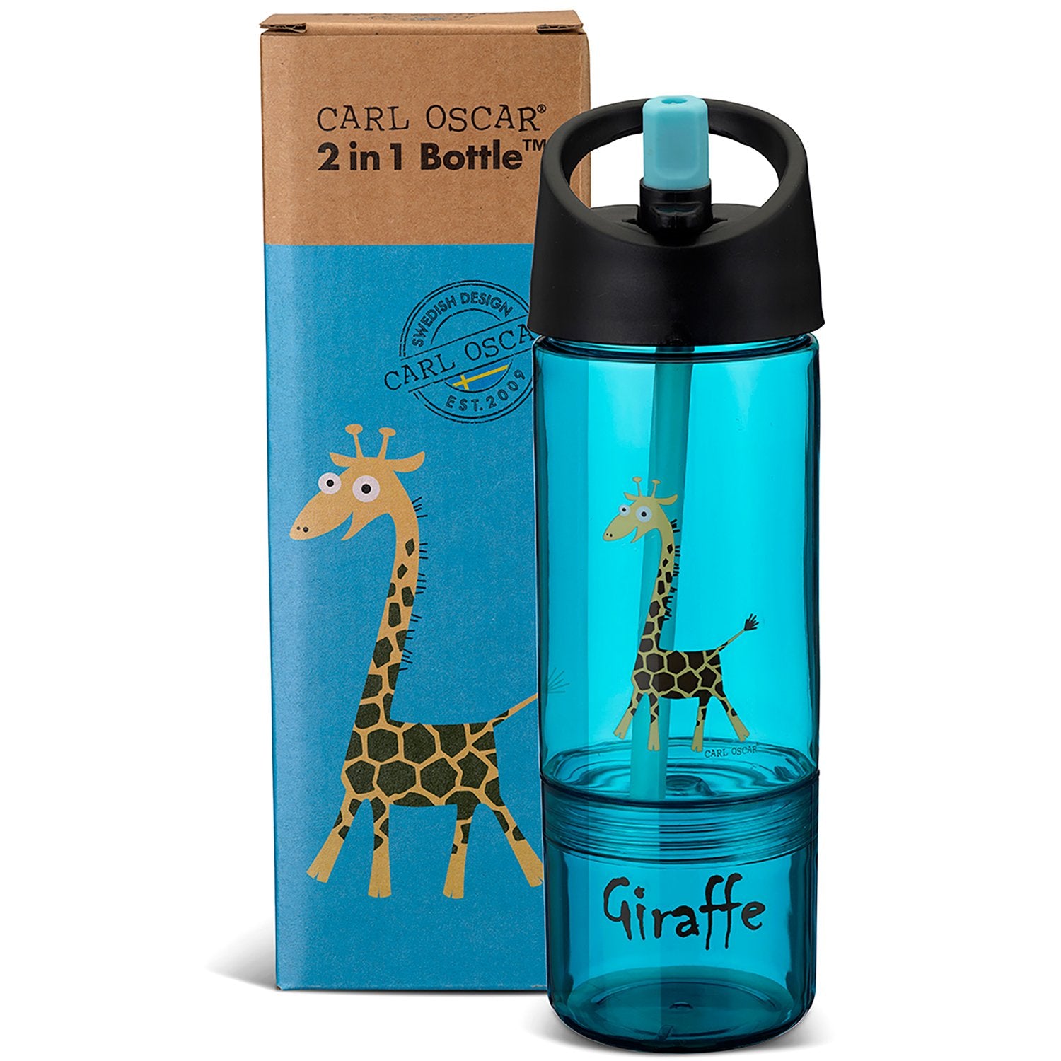 Children's bottle 2 in 1 0.3 + 0.15L Turquoise