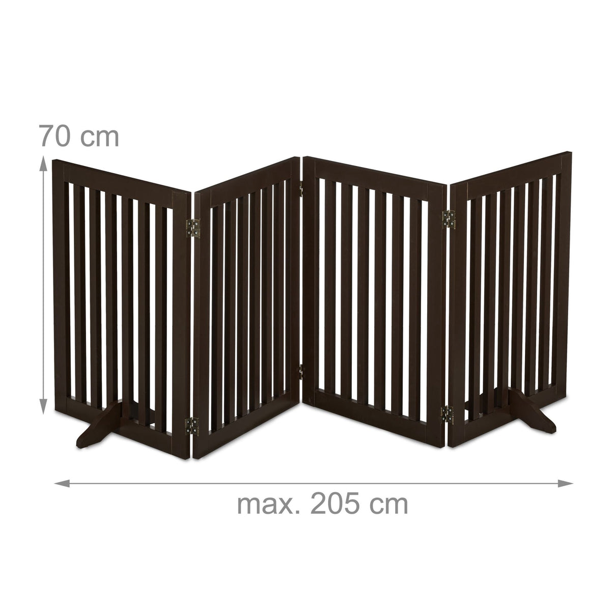 Children's gate wooden 70 cm